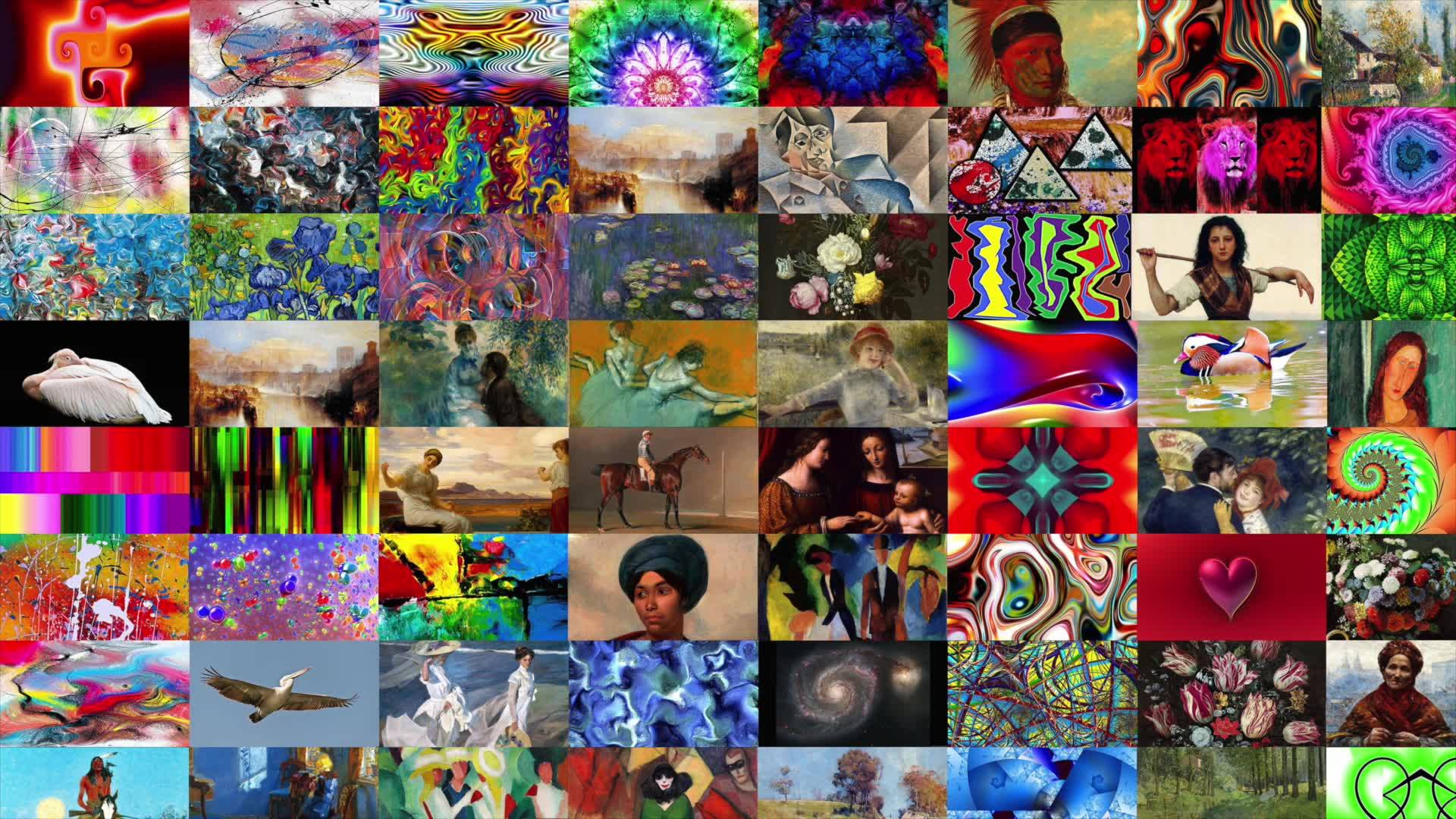 PixArt Gallery Art Collection Preview